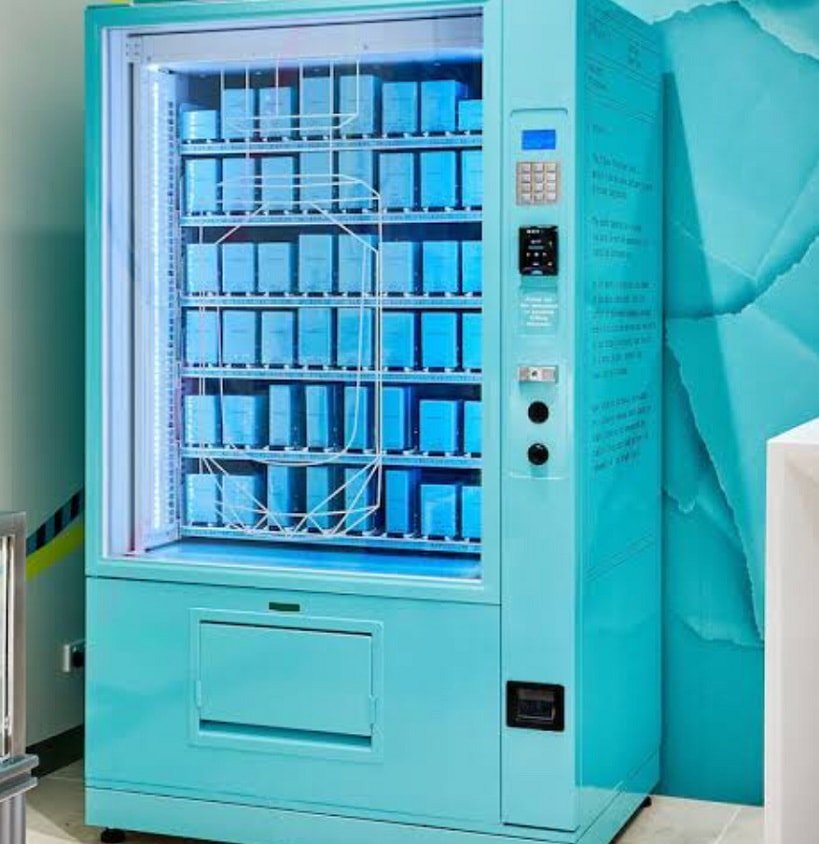 Tiffany & Co vending machine