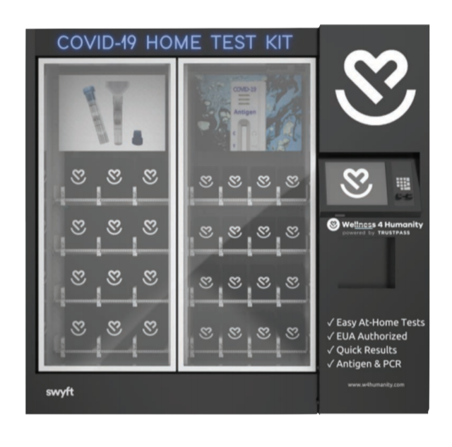 COVID19 Antigen Rapid Test Kits Vending Machines Smart Vending Machines