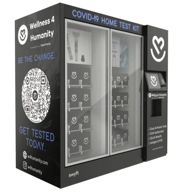COVID19 Antigen Rapid Test Kits Vending Machines Smart Vending Machines