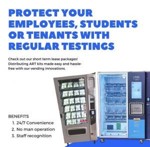 Antigen Rapid Test Vending Machines May Be Helpful