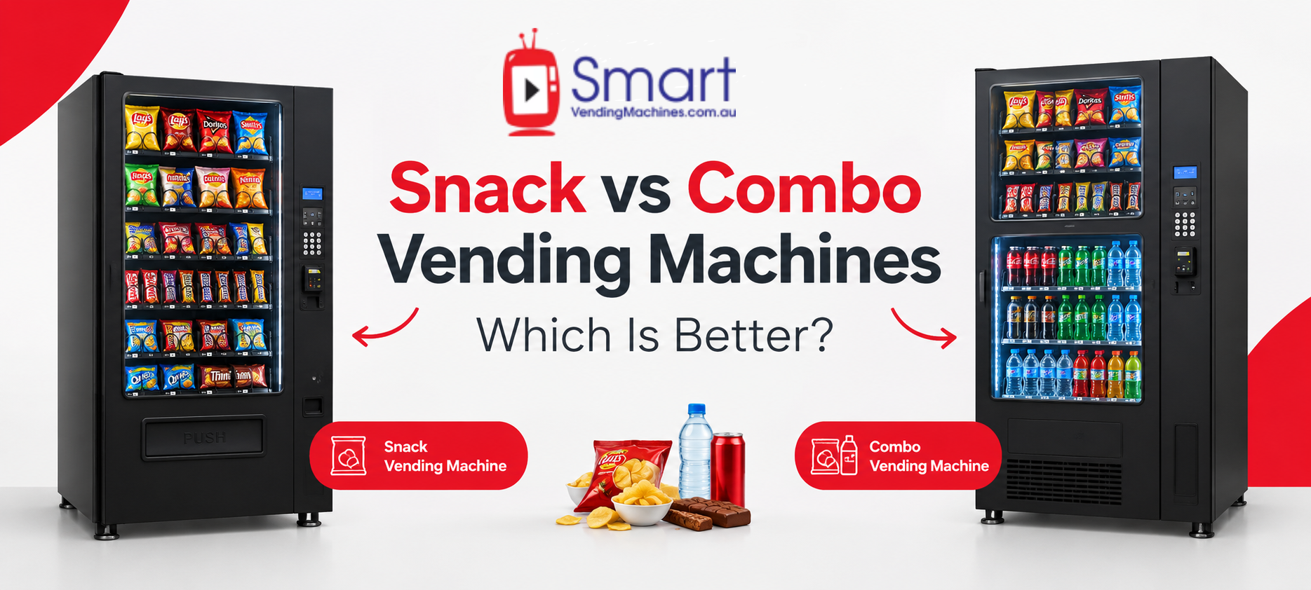 Snack vs Combo Vending Machines: Which Is Better?